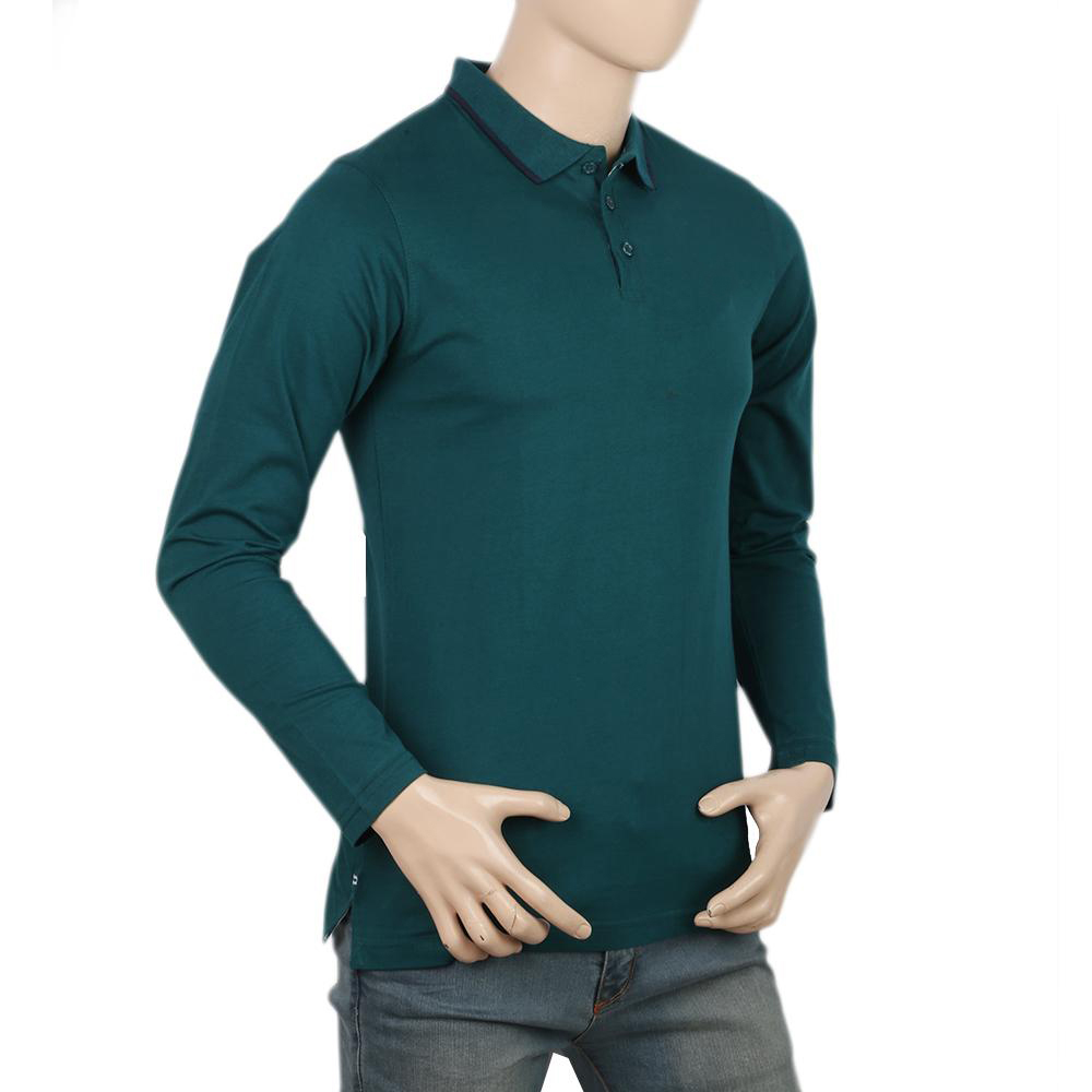 Men's Eminent Full Sleeves Polo T-Shirt - Steel Blue - view 7