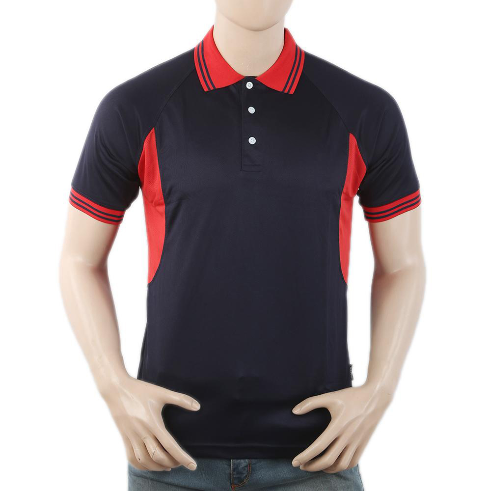 Men's Eminent Full Sleeves Polo T-Shirt Black - view 3