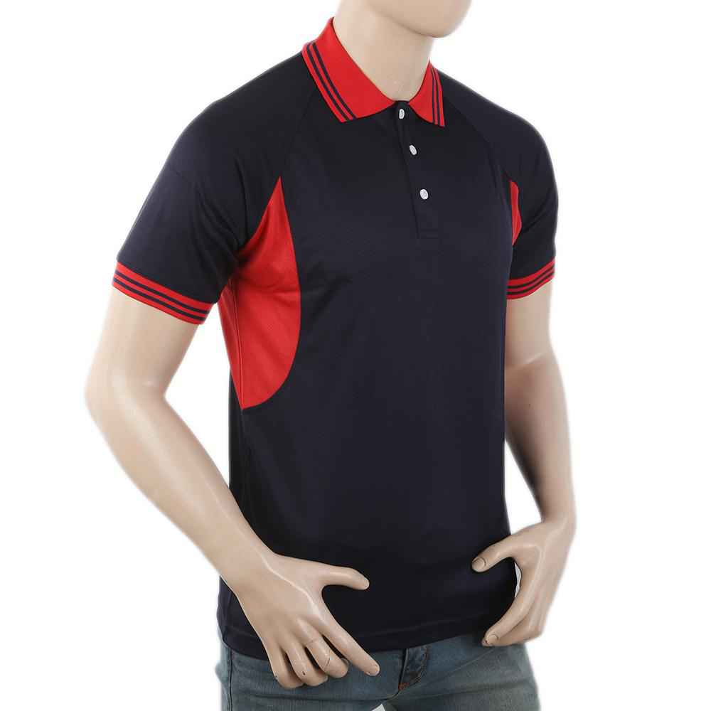 Men's Eminent Full Sleeves Polo T-Shirt Black - view 4
