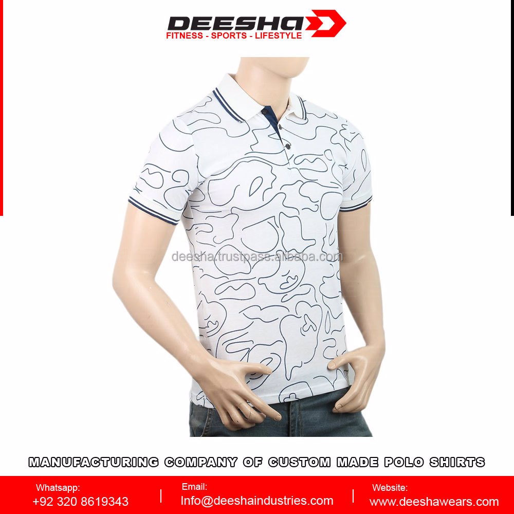 Men's Half Sleeves Polo T-Shirt - Sublimation Cyan