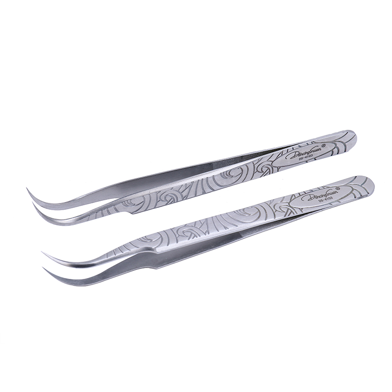 High Quality Eyelash Extension Tweezers for Lashes with 100% Customization 