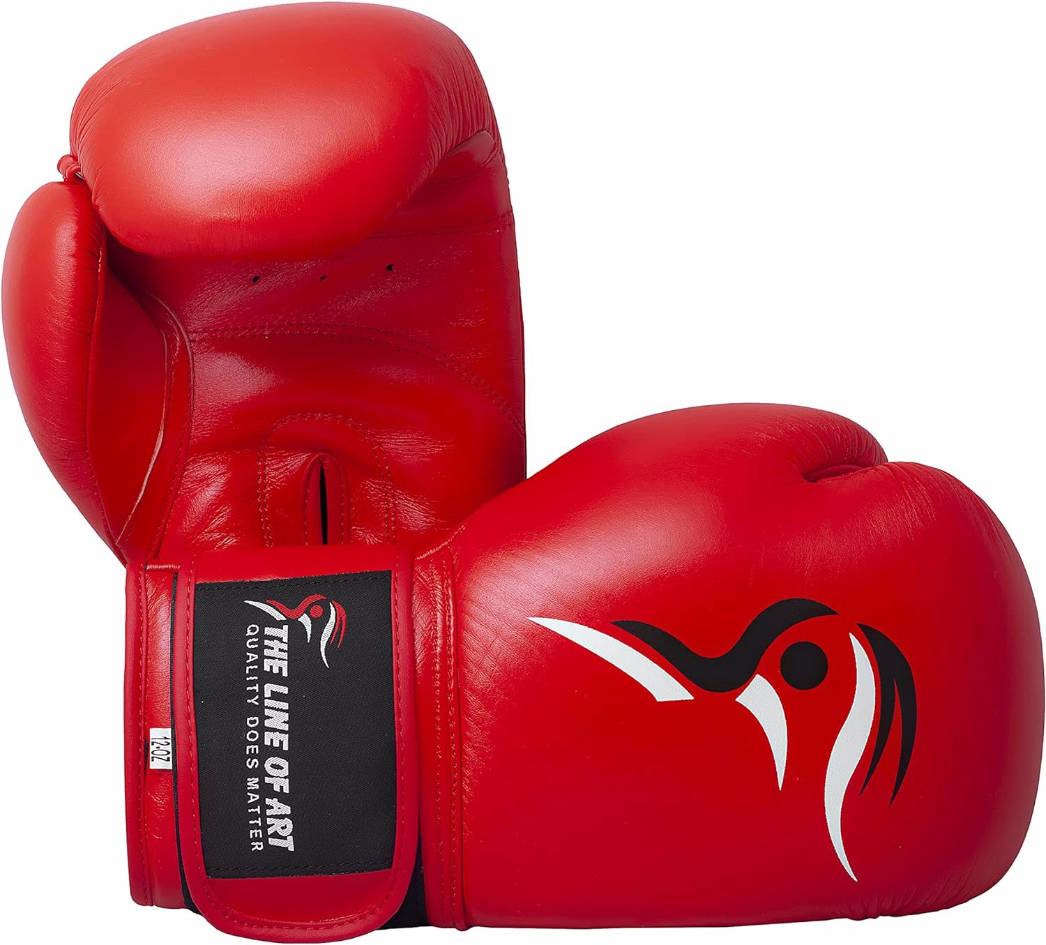 TLA Leather Boxing Gloves Men & Women, 10-12-14-16 OZ Muay Thai, Kickboxing, MMA