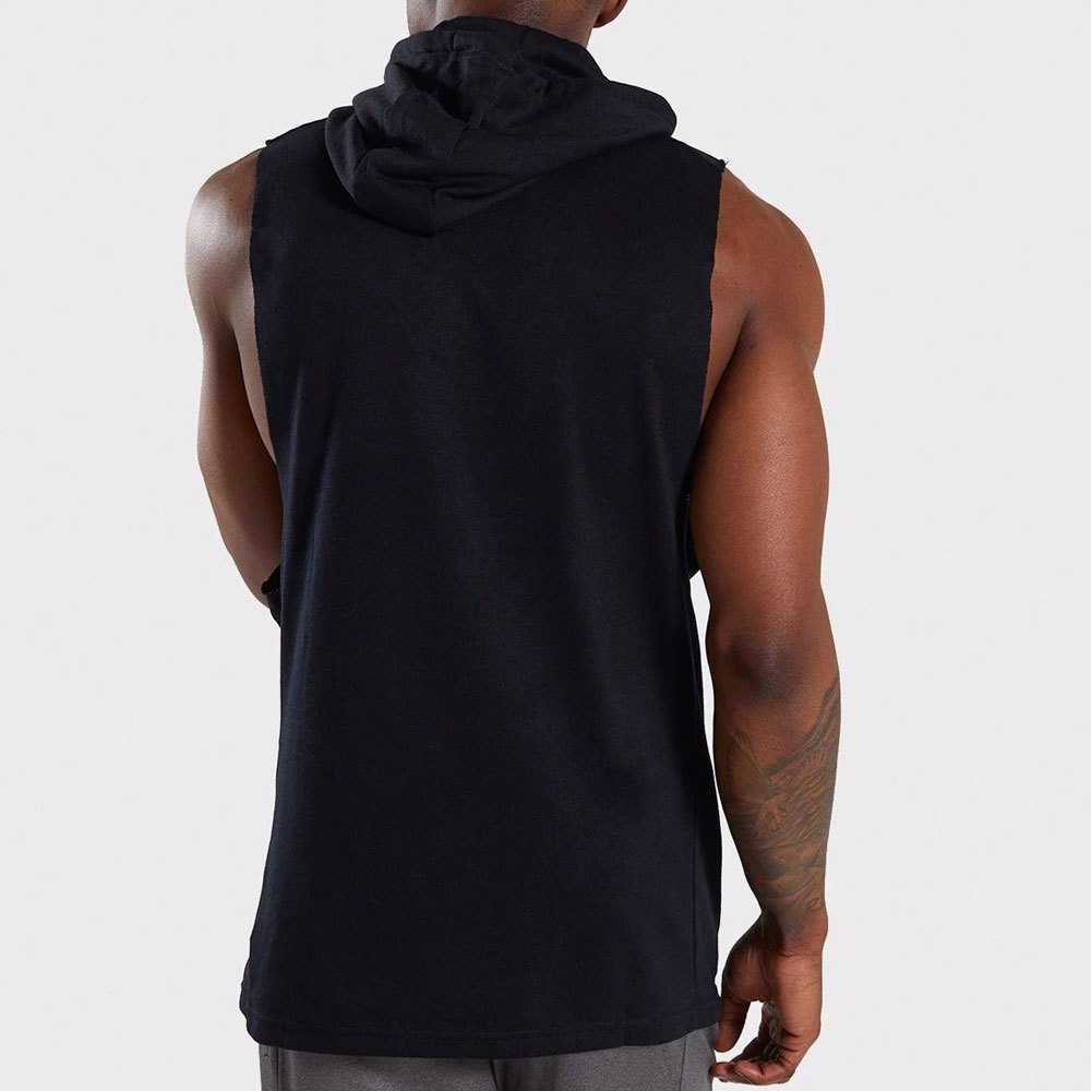 Men Gym Sleeveless Hoodies MGH1 - view 8