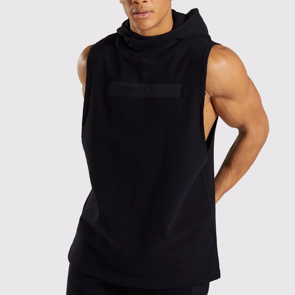 Men Gym Sleeveless Hoodies MGH3 - view 7