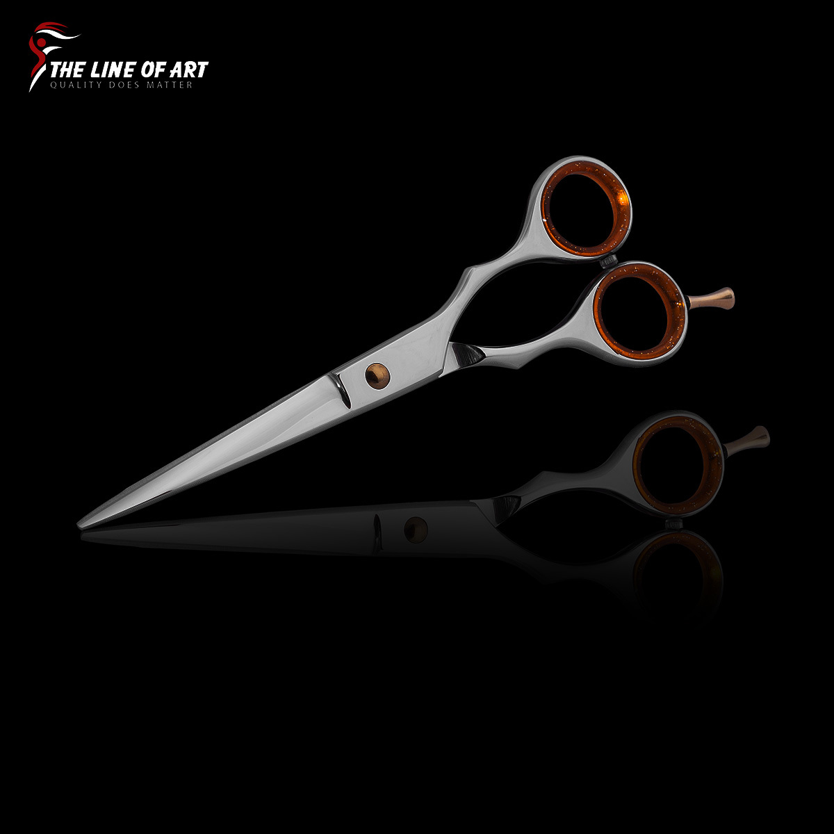 White Silver Color Hair Dresser Scissors Kti (2-PC) - view 11