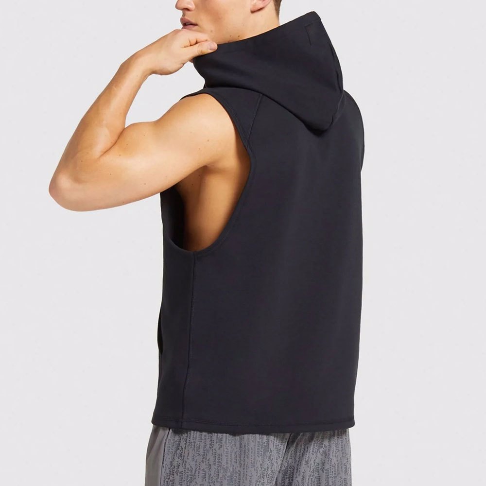 Men Gym Sleeveless Hoodies MGH5 - view 5