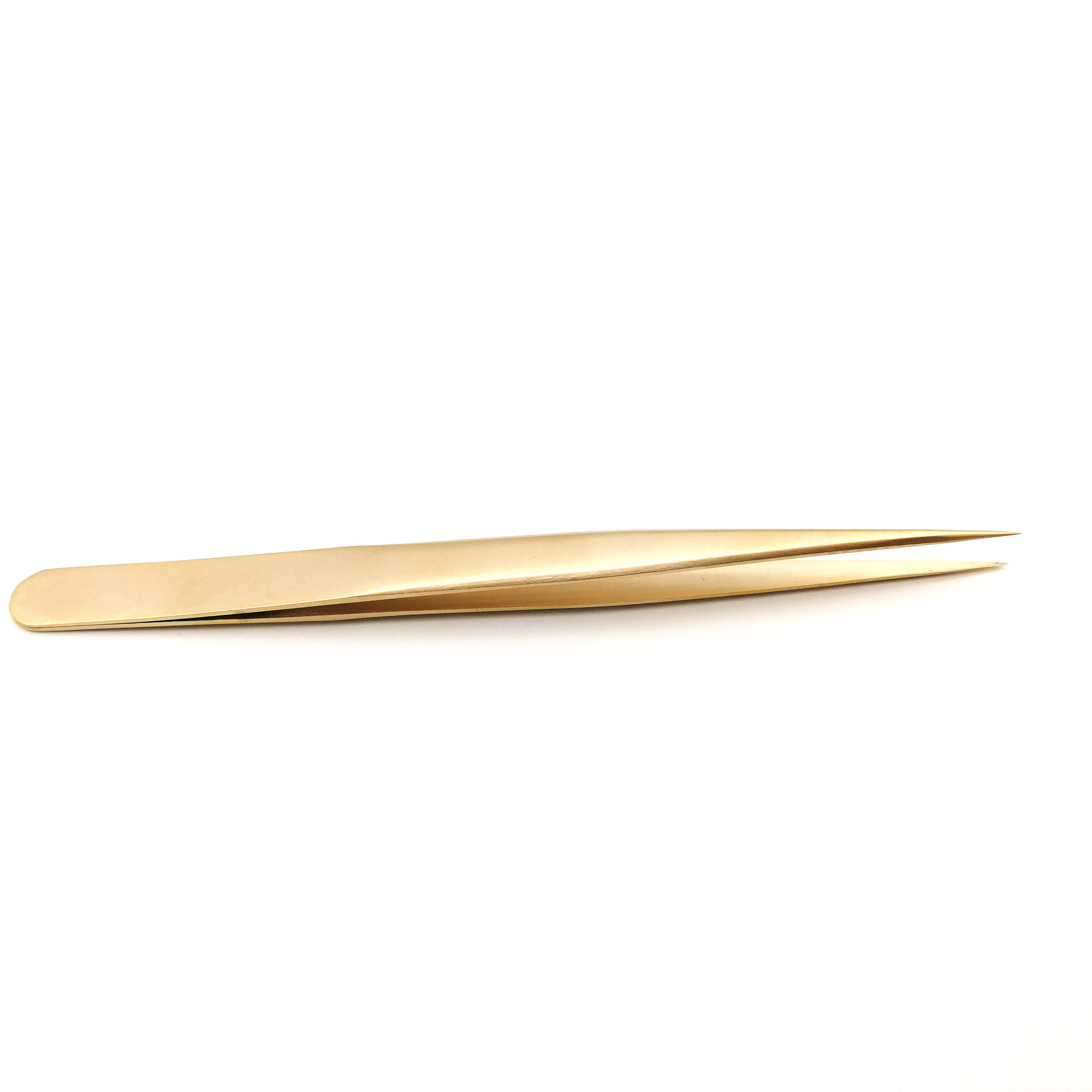 Custom 3pcs 4pcs 5pcs Stainless Steel Black Eyebrow Trimmer Eyelash Tweezers Set with Scissors - view 4