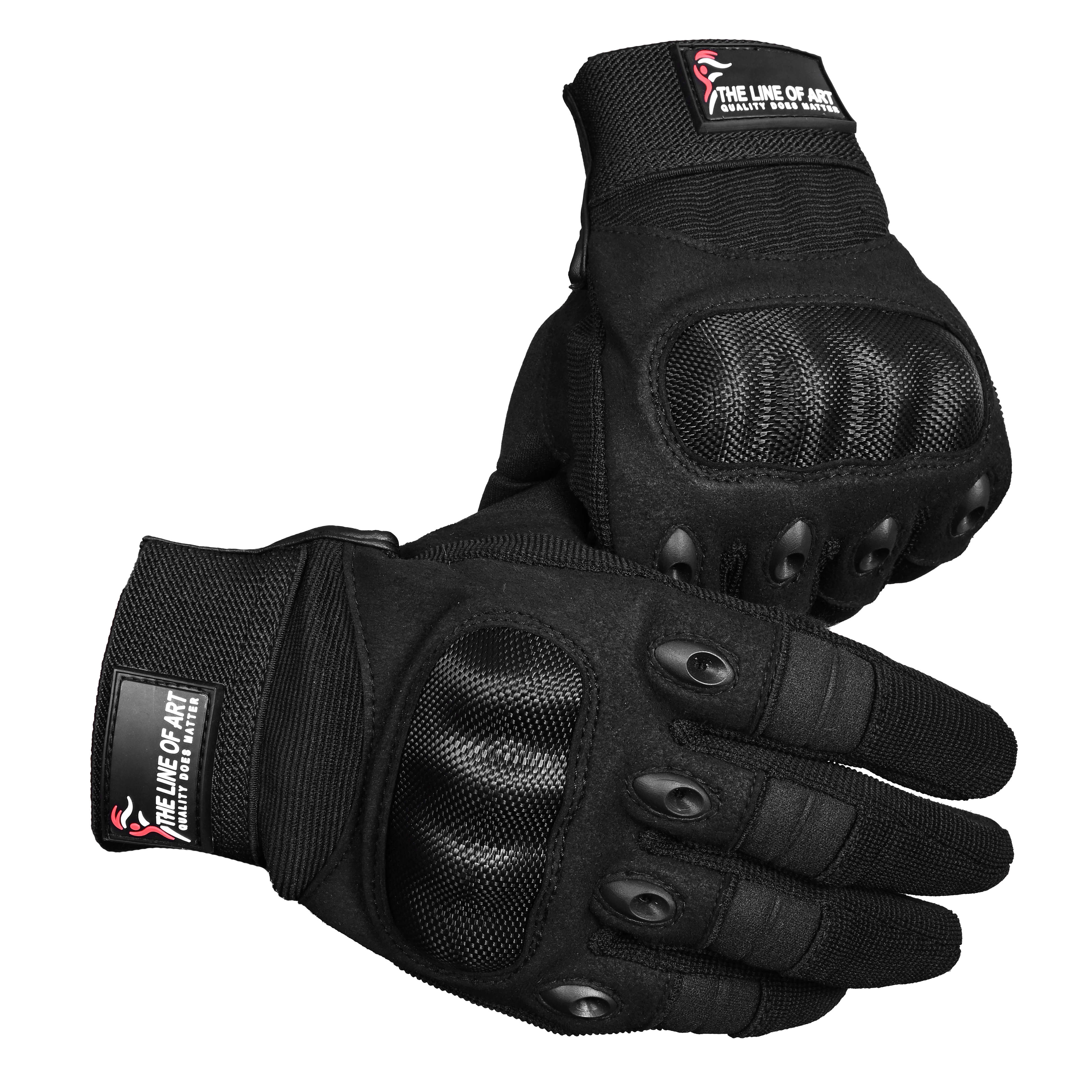 Tactical Gloves with Hard Knuckle, Paintball Shooting Gloves, Touchscreen Capable with Protection - view 9