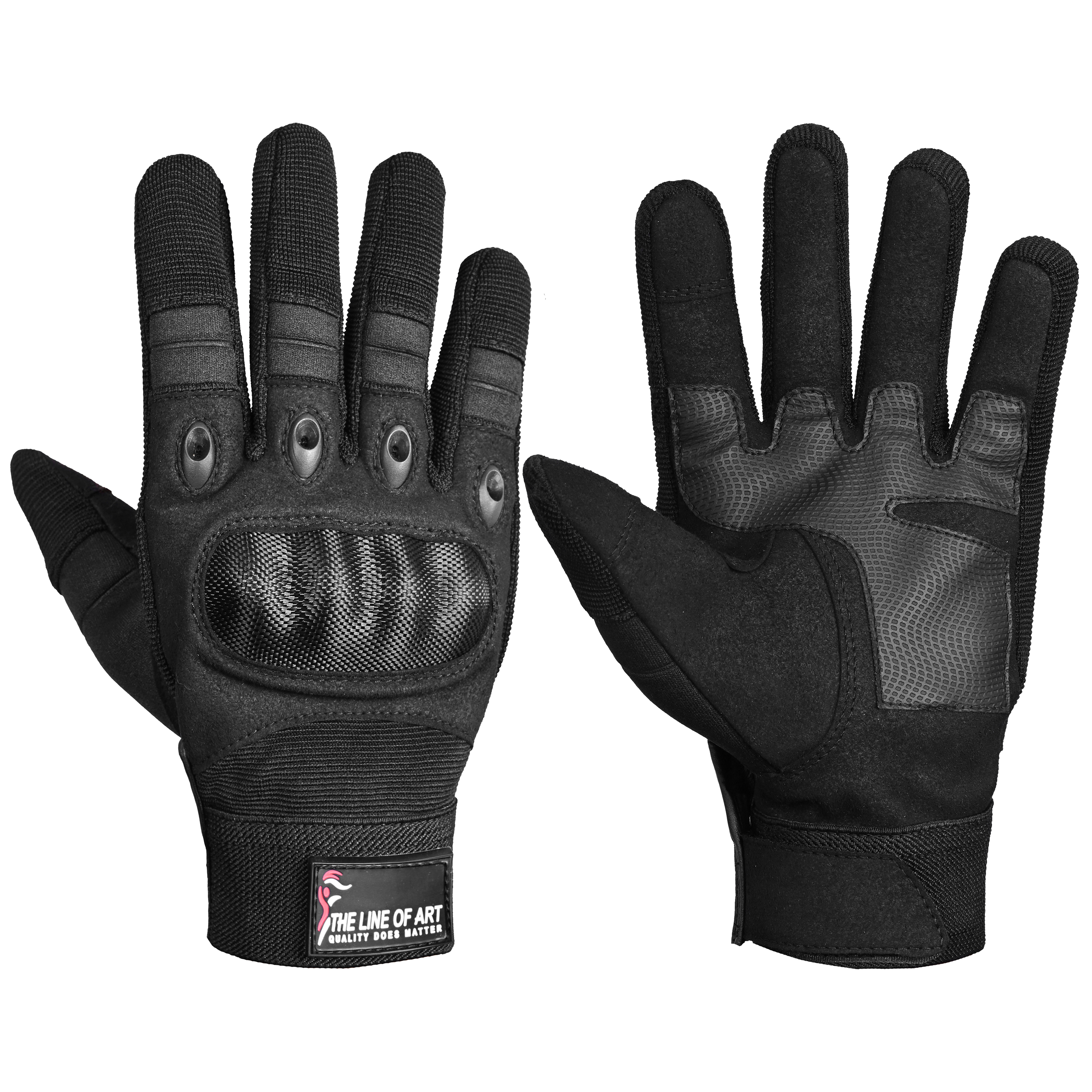 Tactical Gloves with Hard Knuckle, Paintball Shooting Gloves, Touchscreen Capable with Protection - view 14