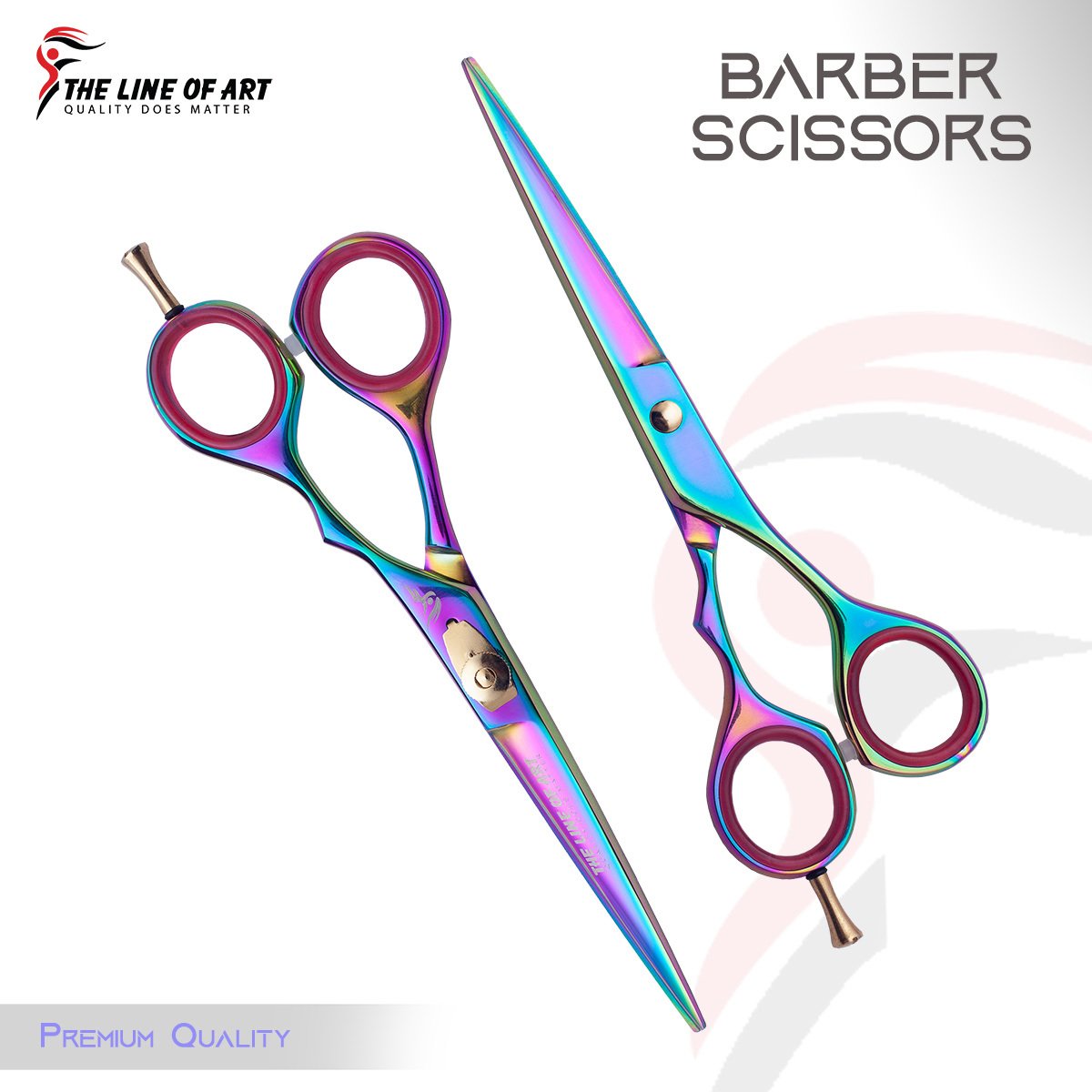 Multi Shaded Cutting Hair Dresser / Barber Scissors