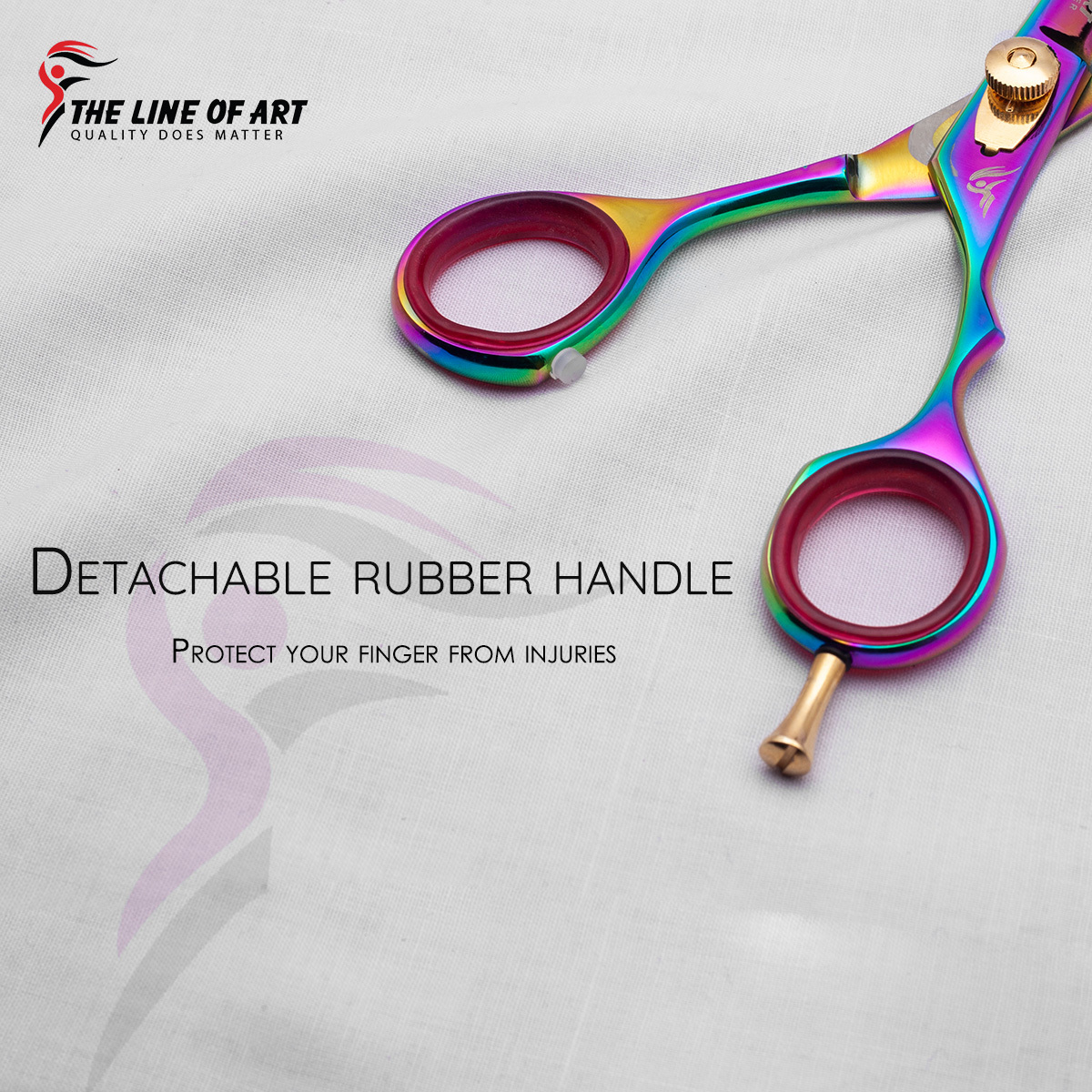Multi Shaded Cutting Hair Dresser / Barber Scissors - view 2