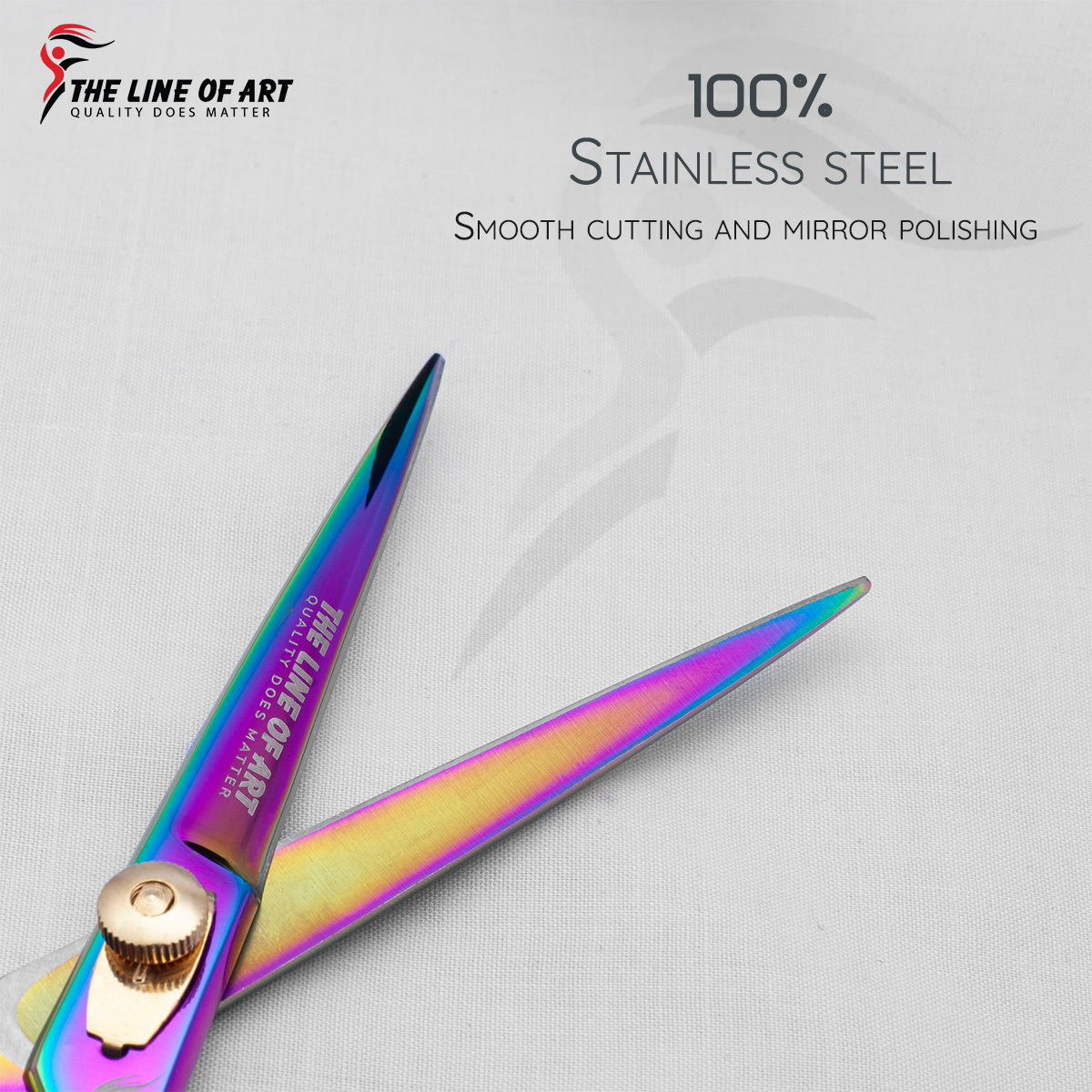Multi Shaded Cutting Hair Dresser / Barber Scissors - view 4