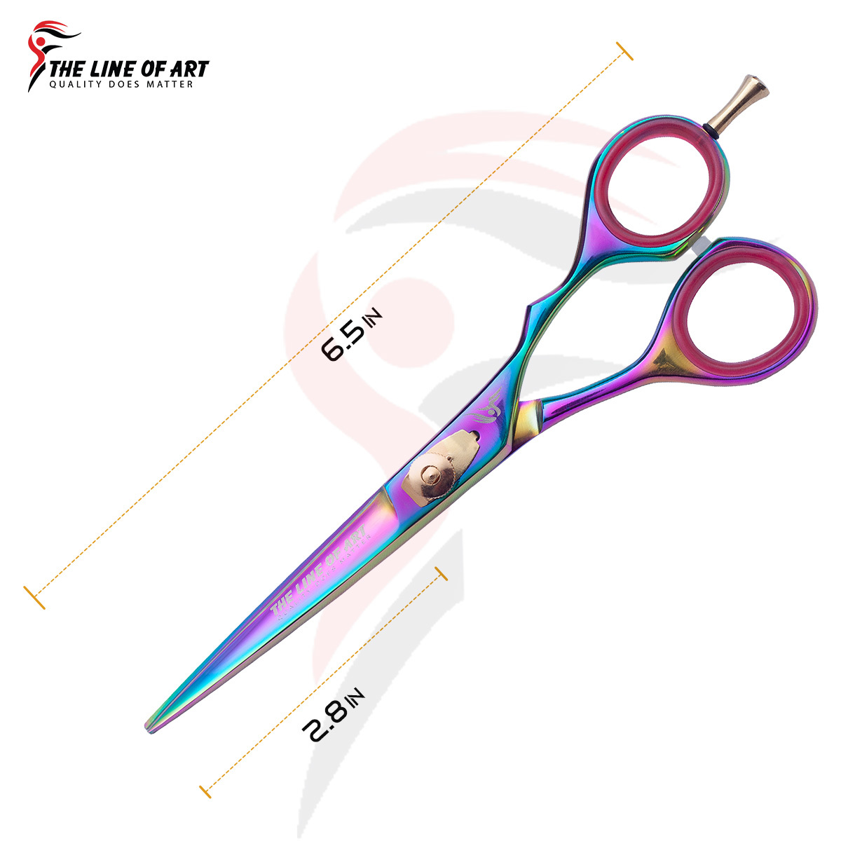 Multi Shaded Cutting Hair Dresser / Barber Scissors - view 9