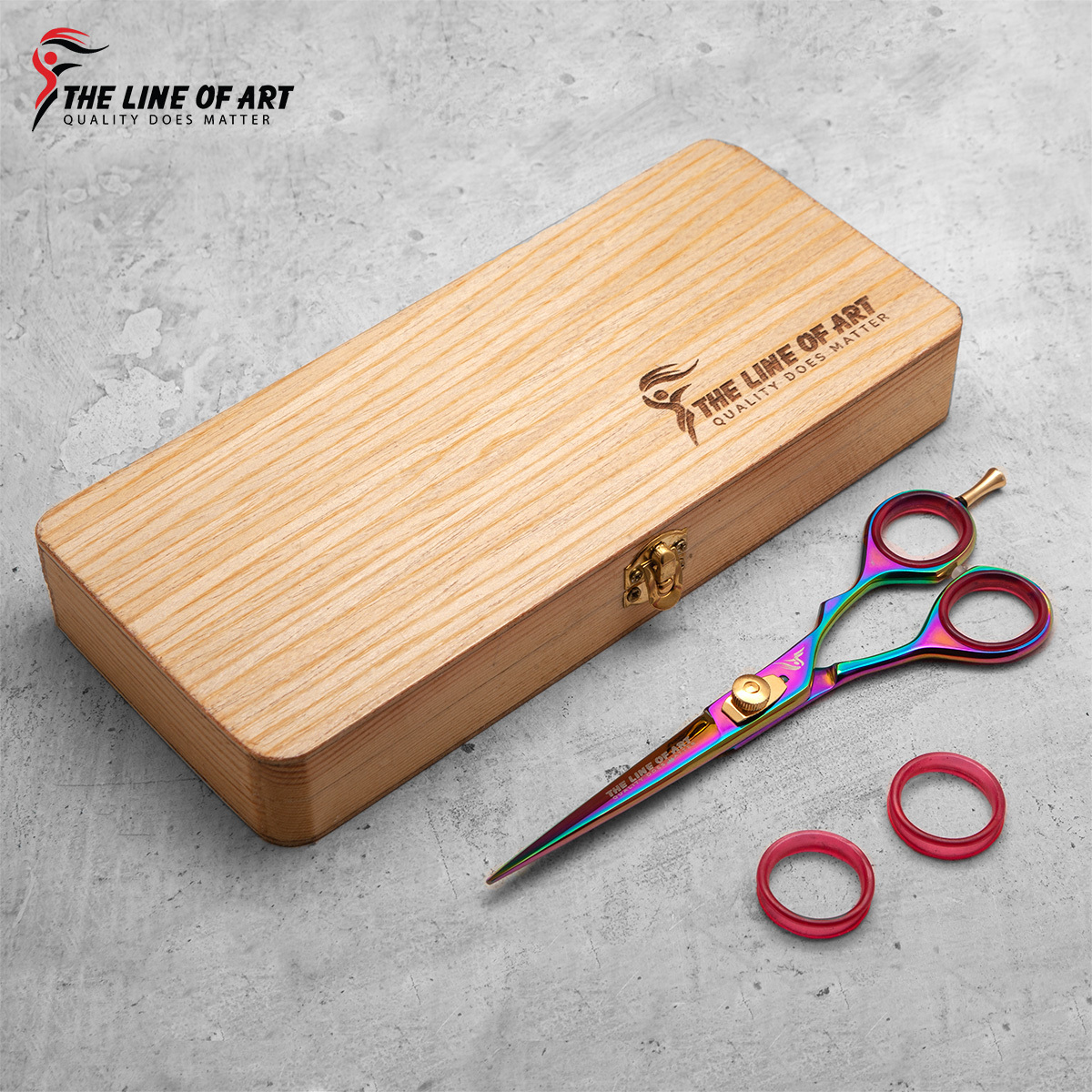 Multi Shaded Cutting Hair Dresser / Barber Scissors - view 14