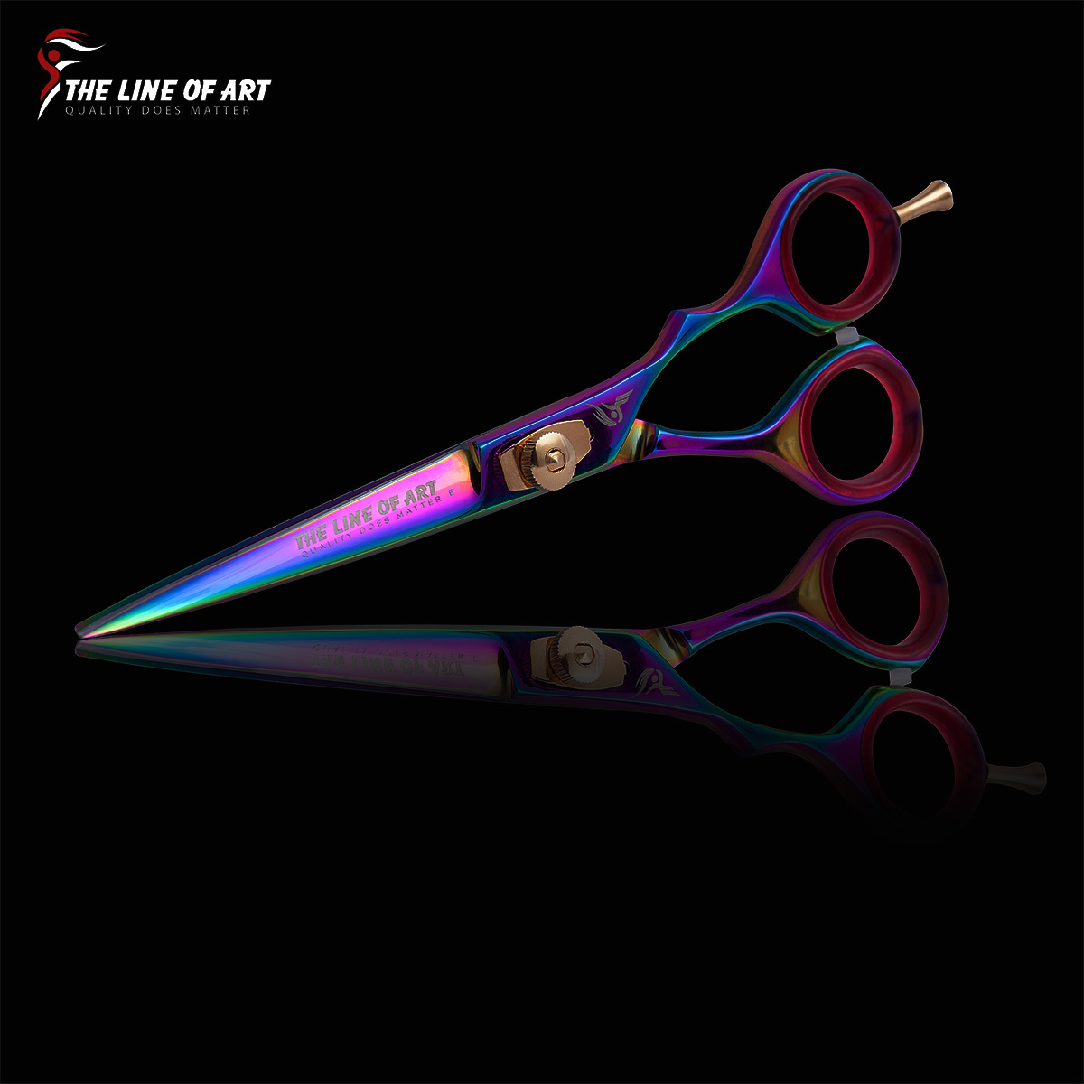 Multi Shaded Cutting Hair Dresser / Barber Scissors - view 15
