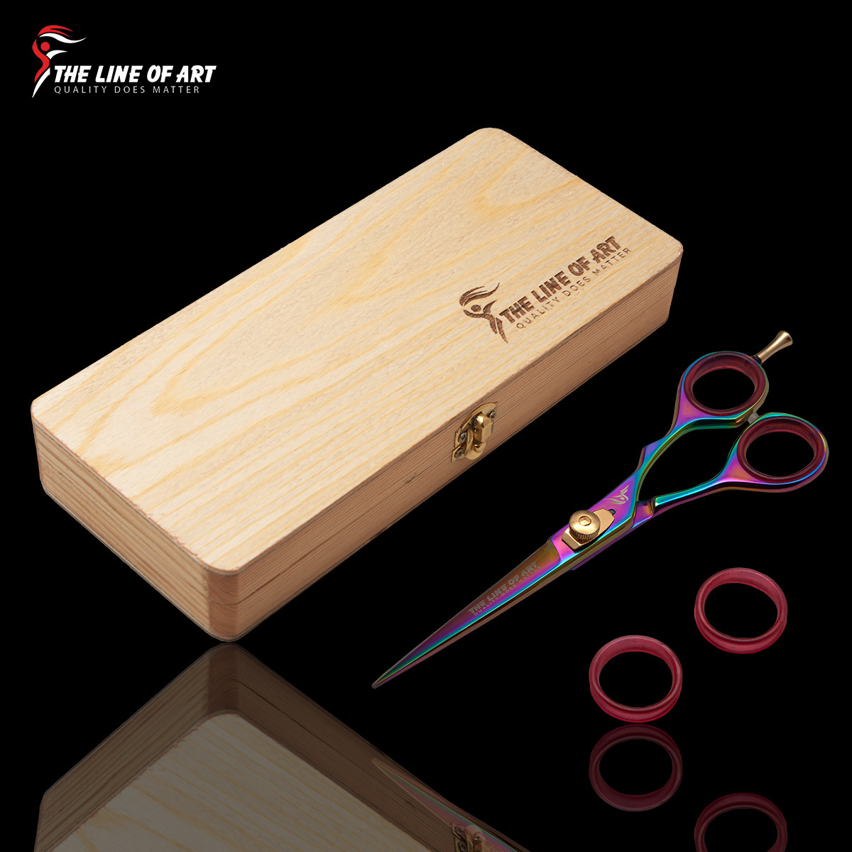 Multi Shaded Cutting Hair Dresser / Barber Scissors - view 17