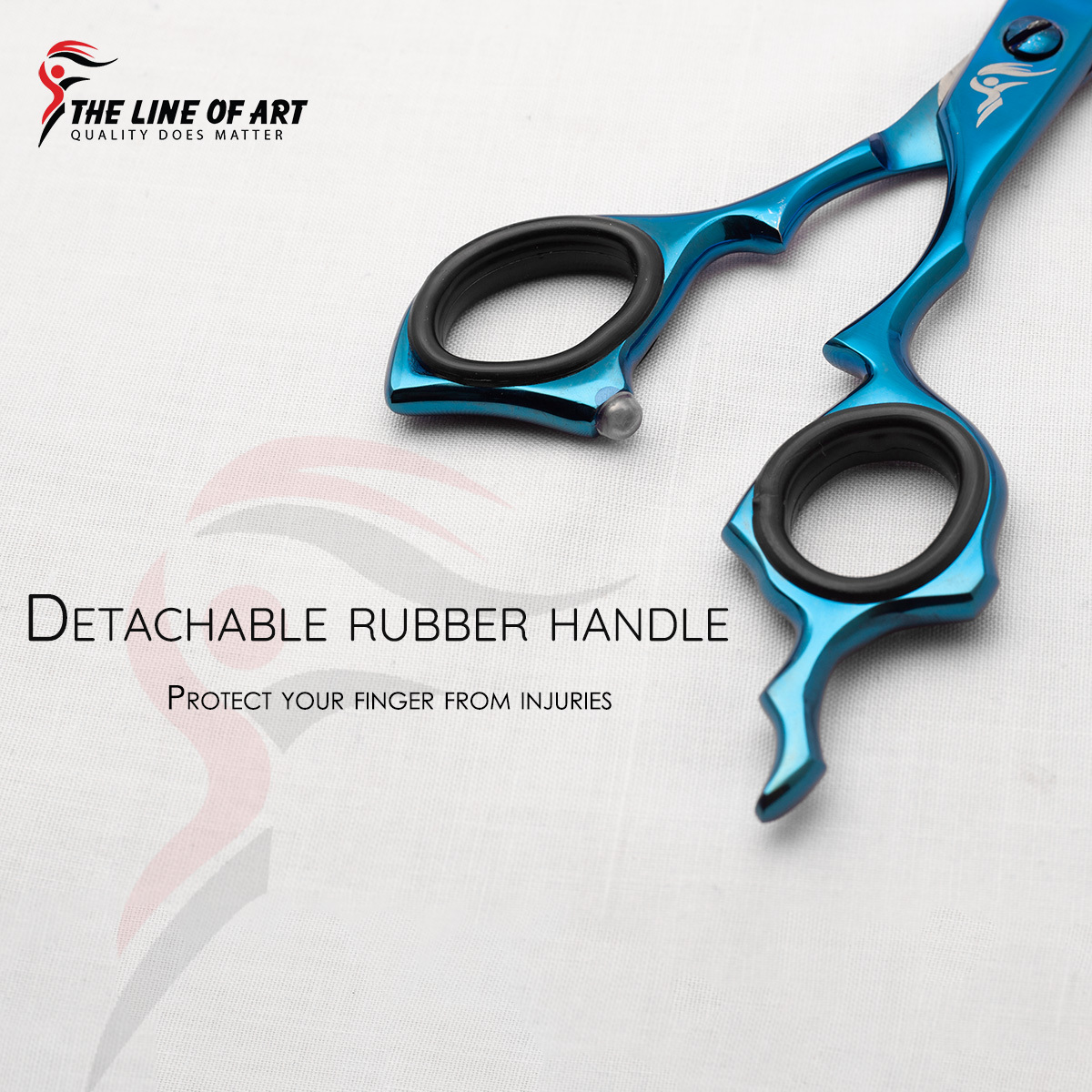 Blue Cutting Hair Dresser / Barber Scissors Kit (2PC) - view 19