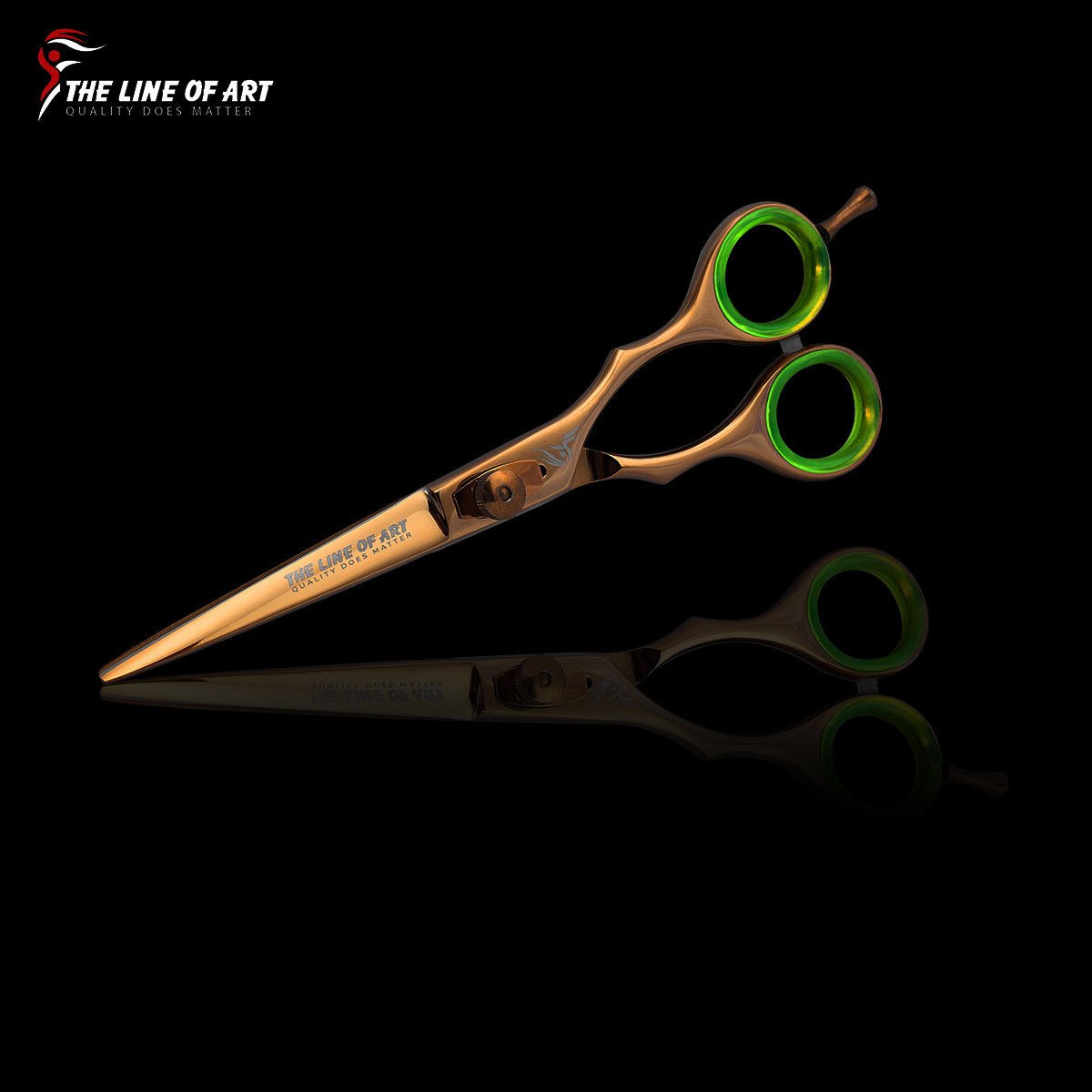 Premier Gold Color Hair Dresser / Barber Scissors (2PC) - view 3