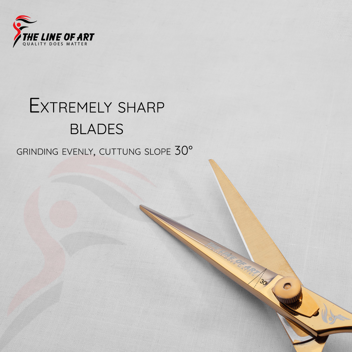 Premier Gold Color Hair Dresser / Barber Scissors (2PC) - view 9
