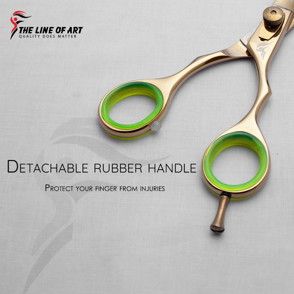 Premier Gold Color Hair Dresser / Barber Scissors (2PC) - view 16