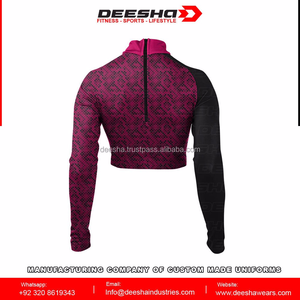 Cheer Mock Neck Bodyliner Shirts Grow - view 4