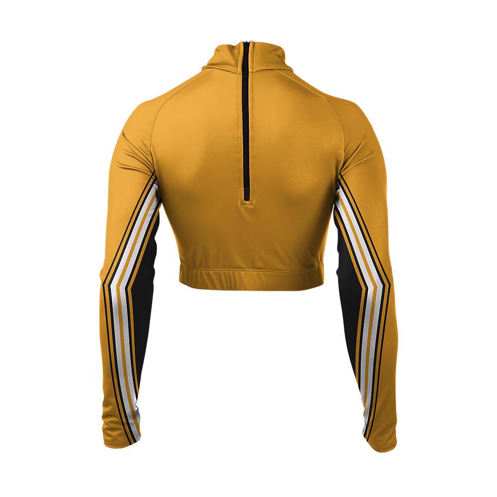 Cheer Mock Neck Bodyliner Shirts Mustangs - view 6