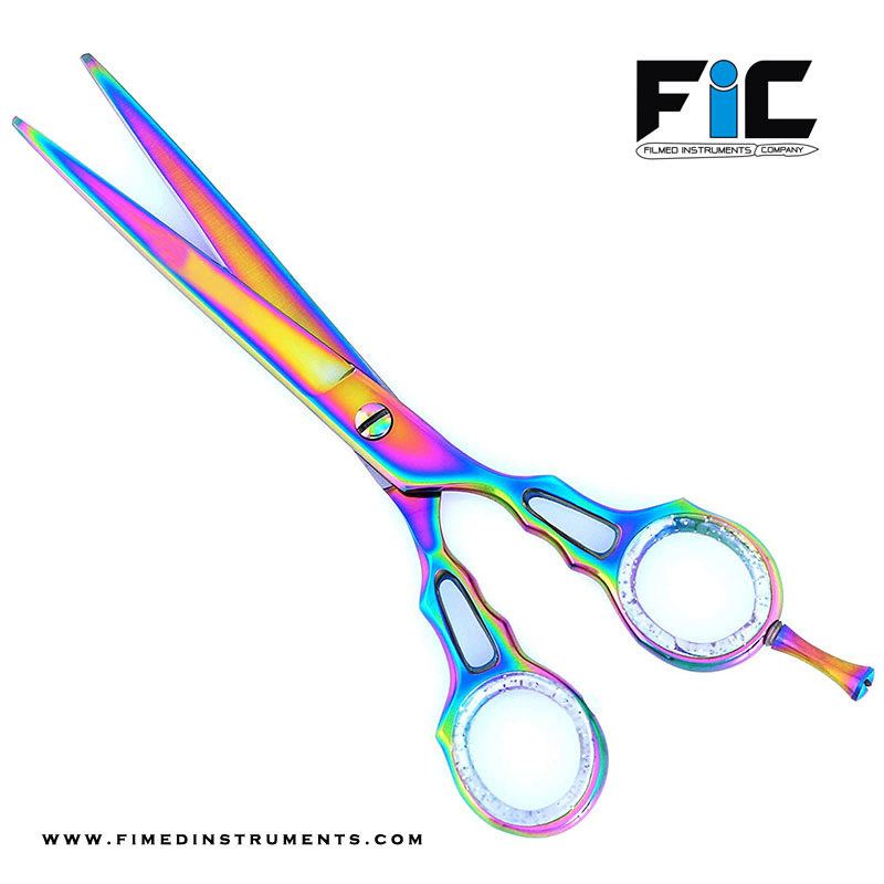 2022 Hot Sale Beard Mustache Hair Dressing Scissors German Hair Cutting Stainless Barber Scissors - view 2