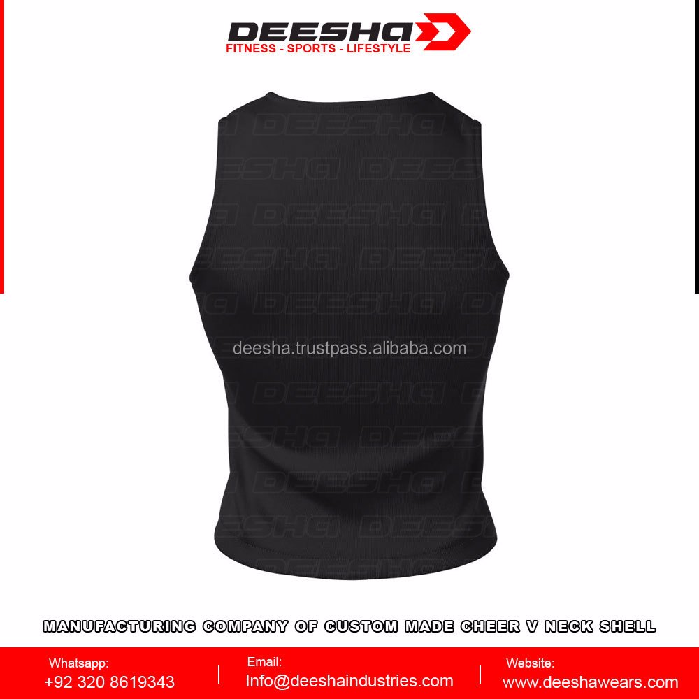 Cheer V Neck Shell Rockets