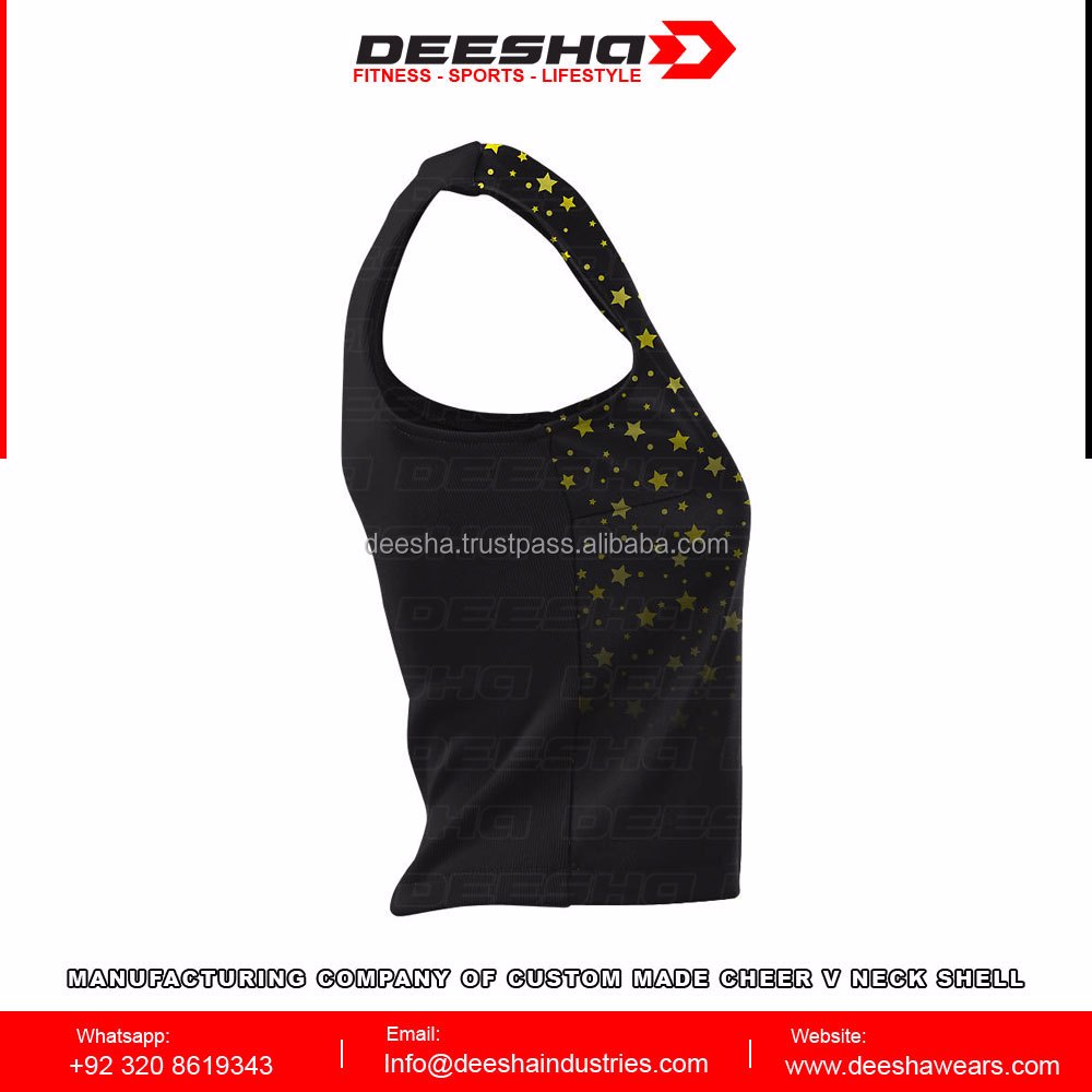 Cheer V Neck Shell Rockets - view 4