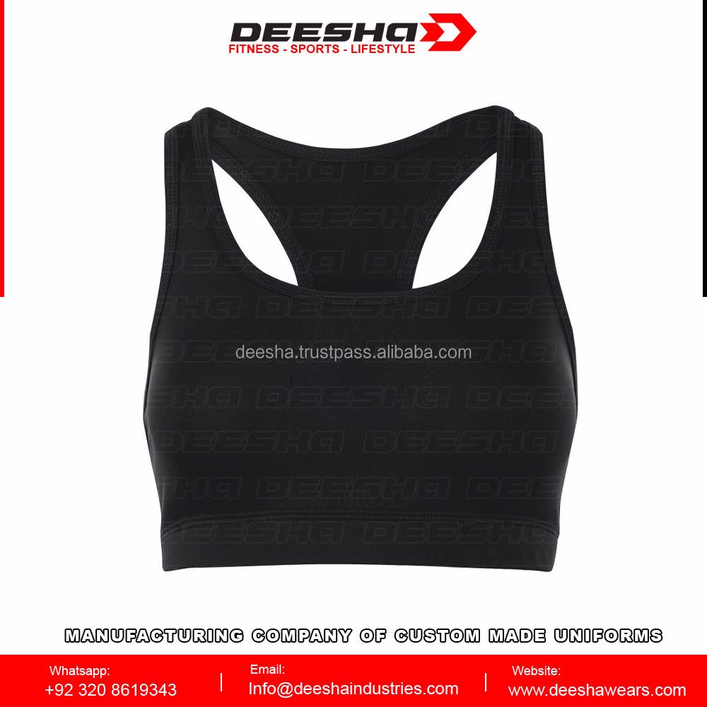 Cheer Sports Bra Black