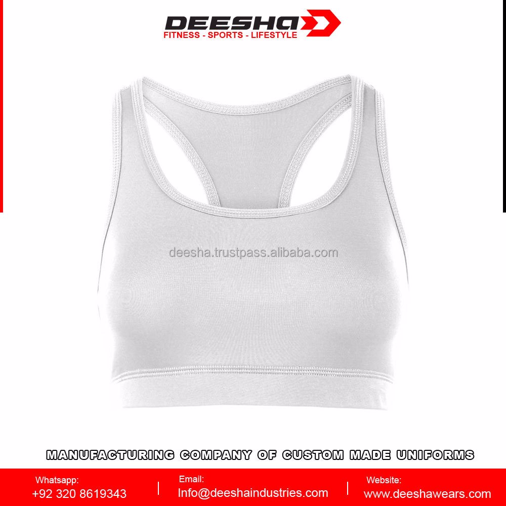 Cheer Sports Bra White  - view 2