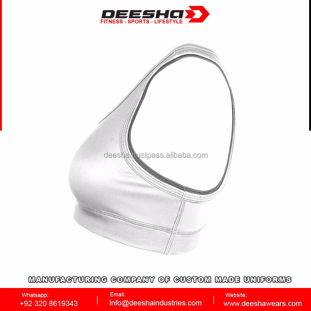 Cheer Sports Bra White  - view 3