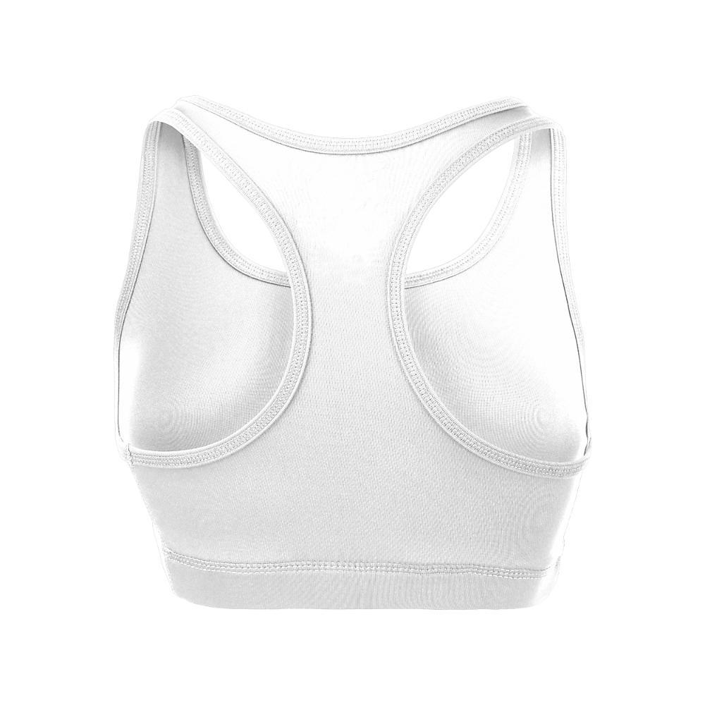 Cheer Sports Bra White  - view 6