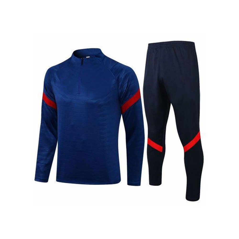 Mens Atletico Madrid Training Suit Blue - view 5