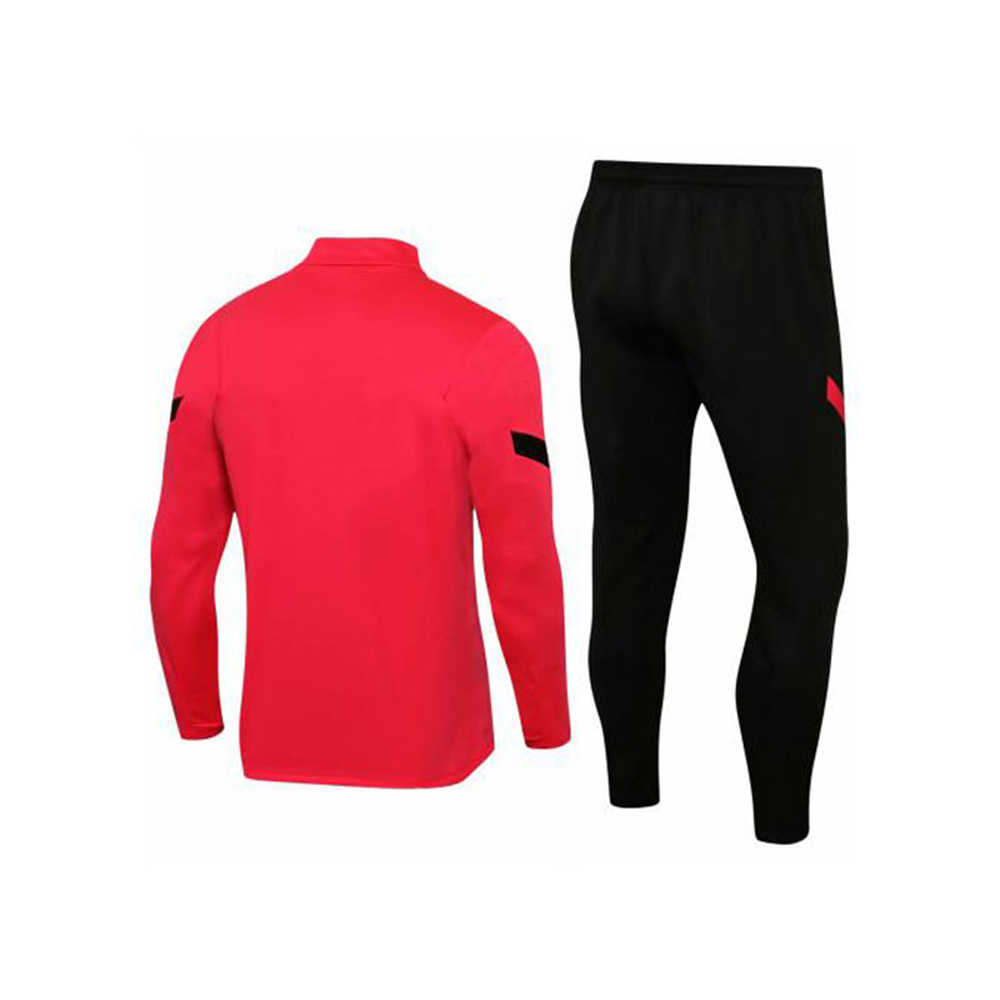 Mens Atletico Madrid Training Suit Red - view 5