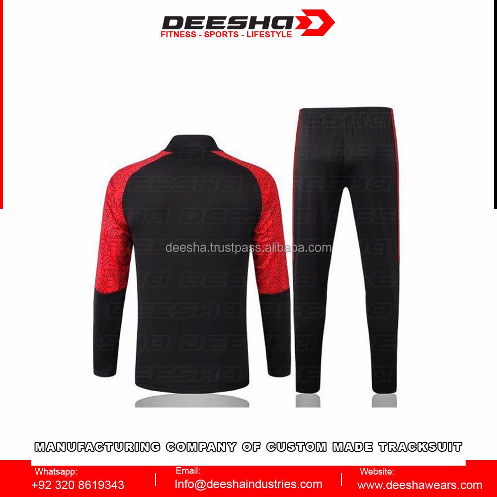 Atletico Madrid Training Suit Black-Gray