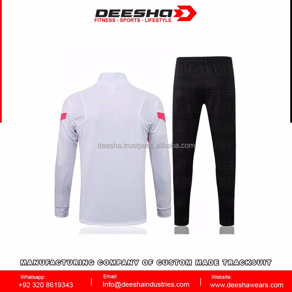 Mens Barcelona Jacket + Pants Training Suit Blue  - view 2