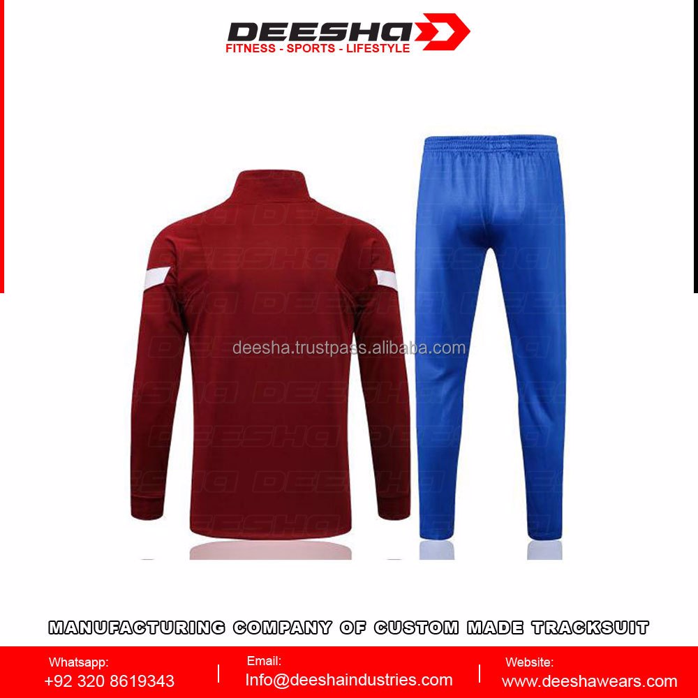 Mens Barcelona Training Suit Black - Green - view 2