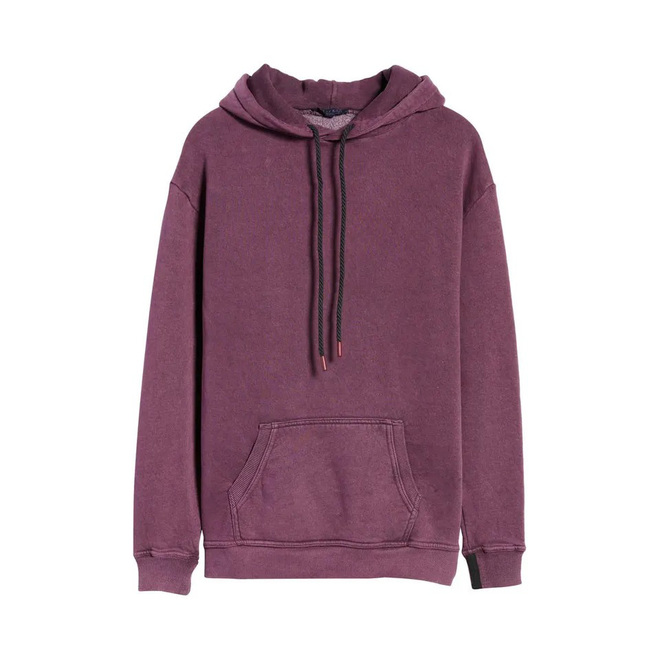 Customized Fleece Fabric Pullover Digital Printing or Embroidery Logo Acid Washed Hoodies For Men - view 13