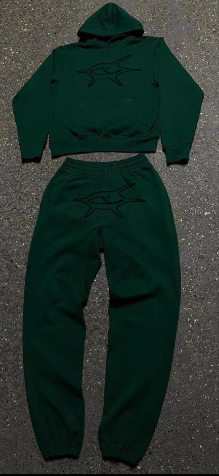  Premium Quality 100% Cotton Fleece Sweat Suit For Men & Women  - view 6