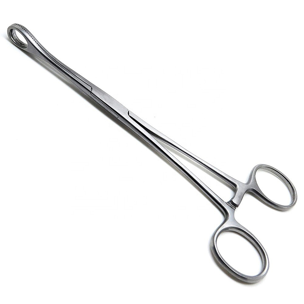 Sponge Dressing Forceps 10.5 Straight Tips Top Quality Sponge Dressing Forceps Surgical Instruments - view 2