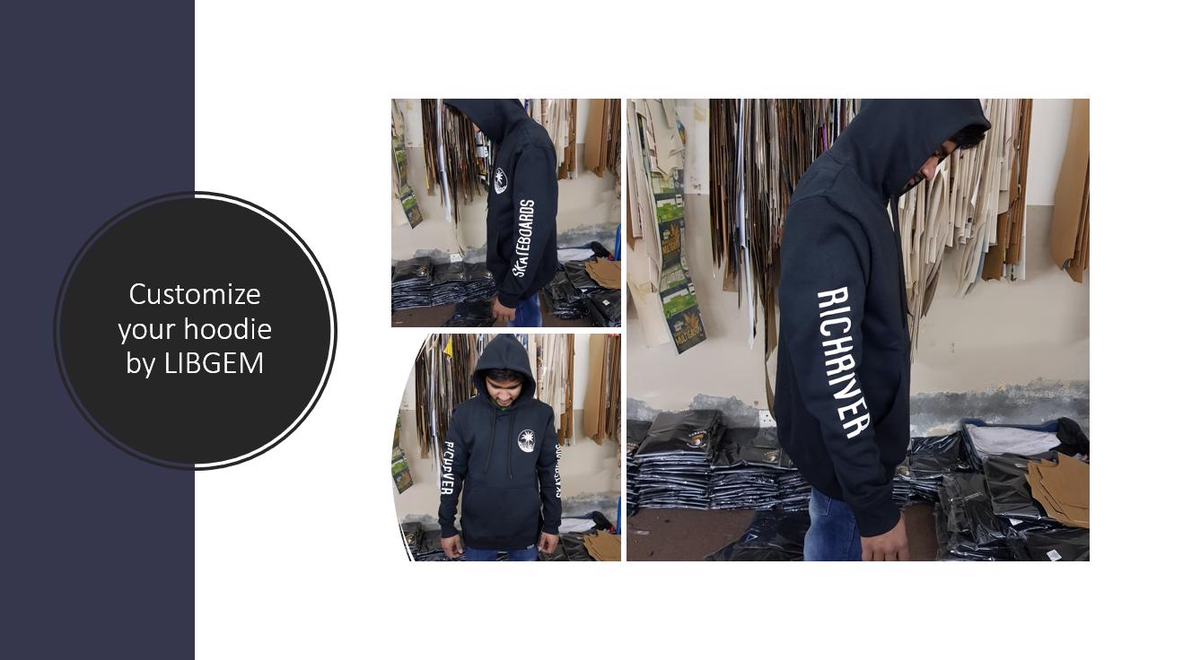 Hoodie All Sizes Long Sleeved Cotton Fleece Men Urban - view 5