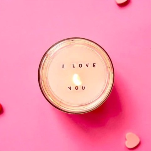 Hidden Message Scented Candle Luxury Different Candle Jar Glass With Logo