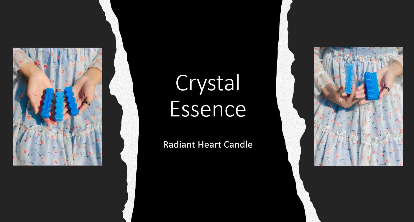 Radiant Heart Candle Luxury Different Candle Jar Glass With Logo - view 3