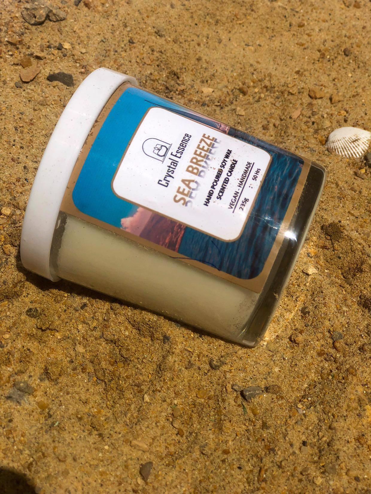 Sea Breeze Scented Candle Luxury Different Candle Jar Glass With Logo - view 4
