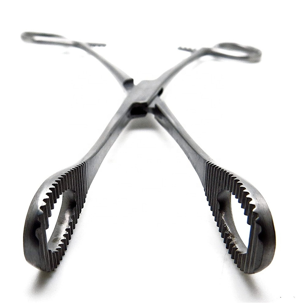Sponge Dressing Forceps 10.5 Straight Tips Top Quality Sponge Dressing Forceps Surgical Instruments