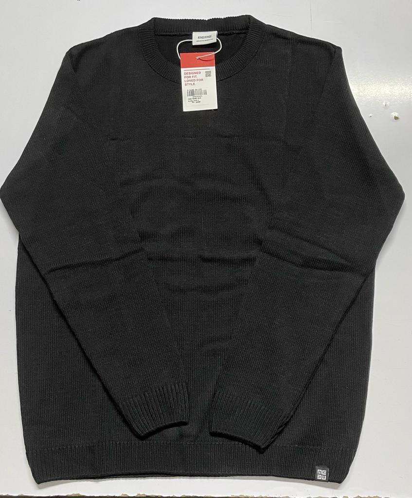 Men Full Sleeve Acrylic Stripe Sweater / Jumpers, Sizes: Small - X-Large - view 4