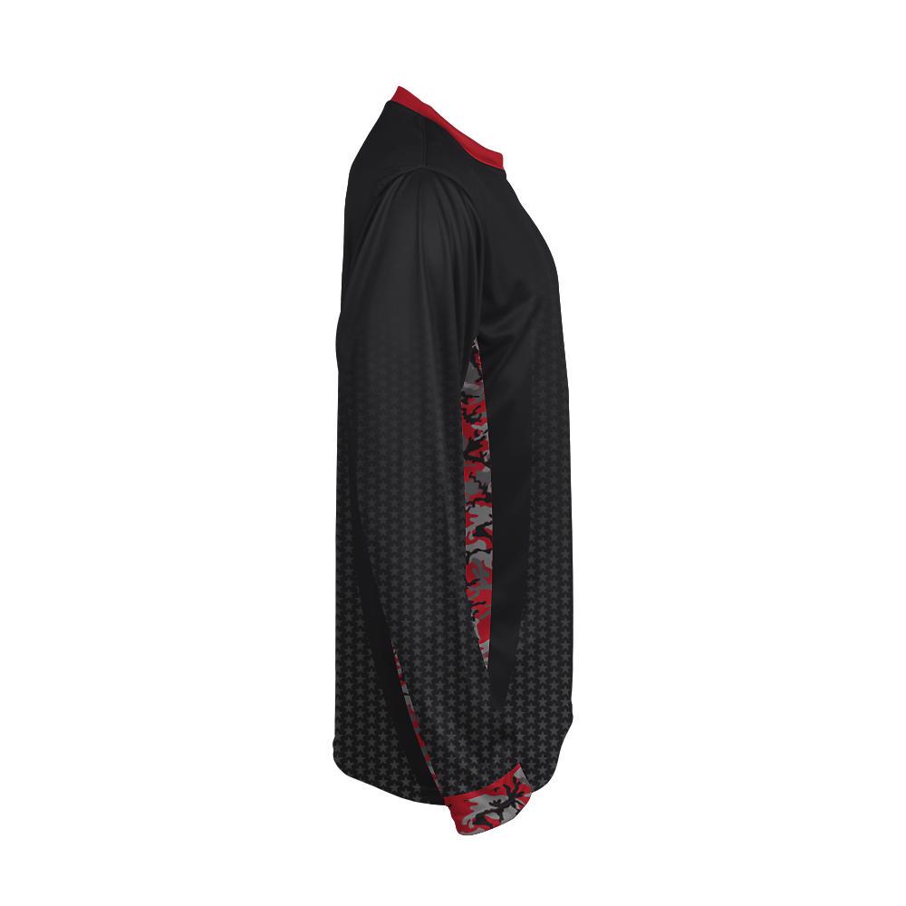 Custom Men's Long Sleeve Fishing Jersey Lisle - view 6