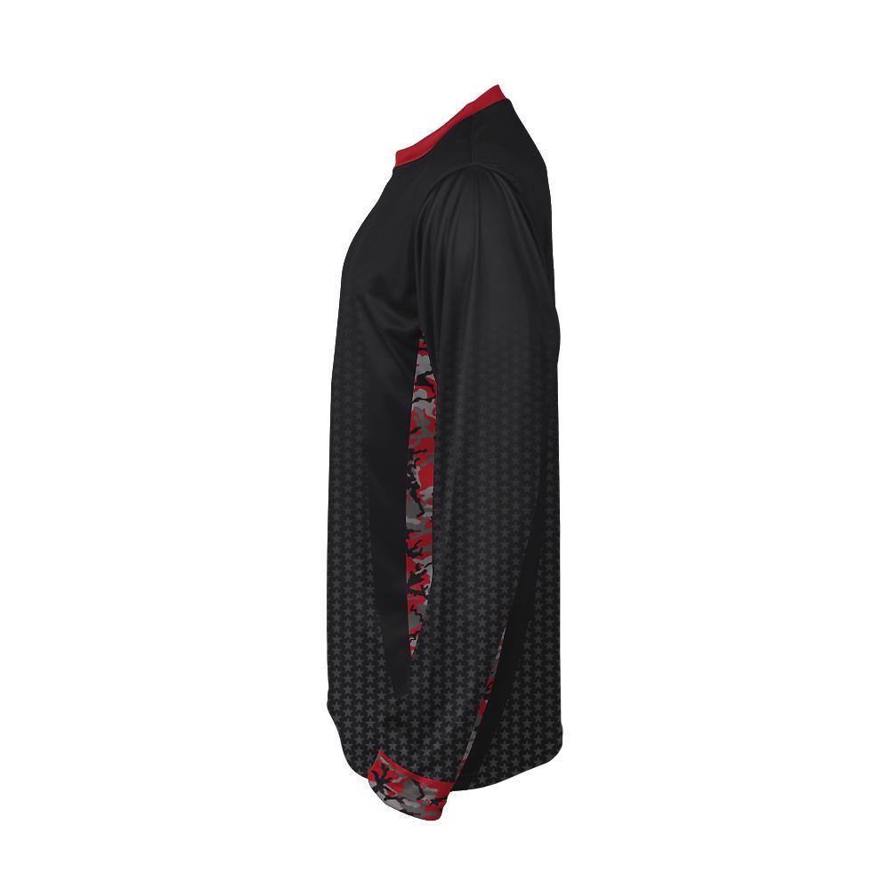 Custom Men's Long Sleeve Fishing Jersey Lisle - view 7