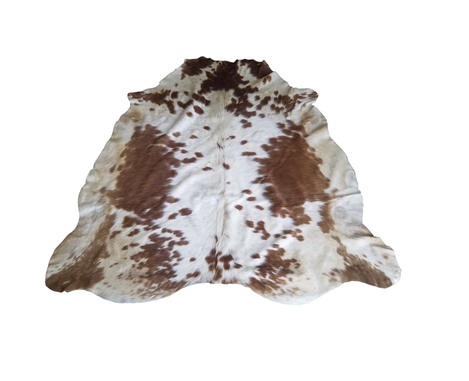 New and Top Quality Tan & White Cowhide upholstery leather for Arm Chair/Leather Chair  - view 2